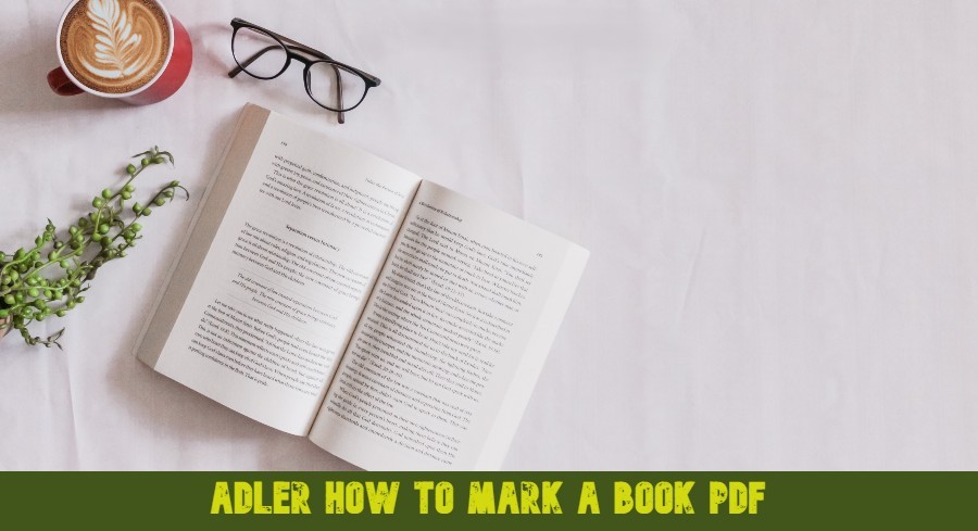 adler how to mark a book pdf